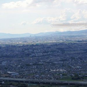 ②ひらパー上空を旋回
